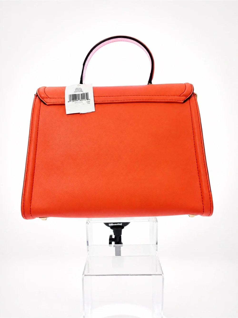 Kate Spade CARROLL PARK PENELOPE Leather satchel Handbag Surprise Coral NWT
